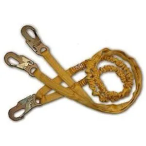 Leg Rebar Hooks Falltech Internal Shock Absorbing Lanyard 6 Inch - Y Leg Rebar Hooks product image