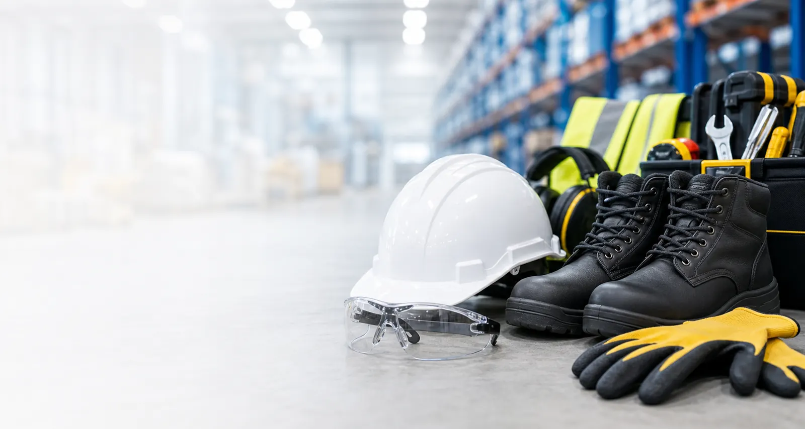 Temporary neutral safety product arrangement for the CSCL catalogue hero.